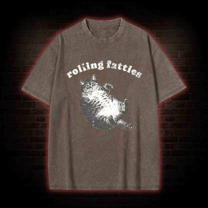 Rolling Fatties Washed T-shirt