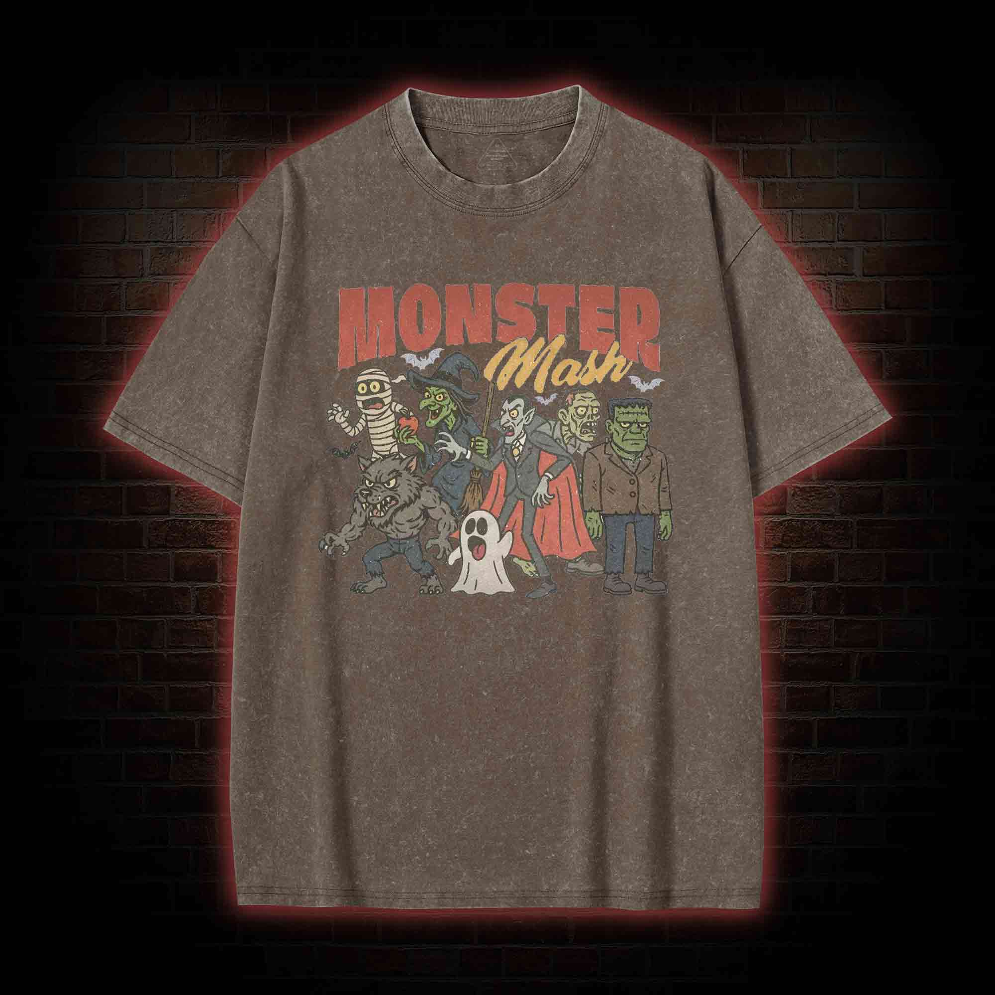 Monsters Washed T-shirt
