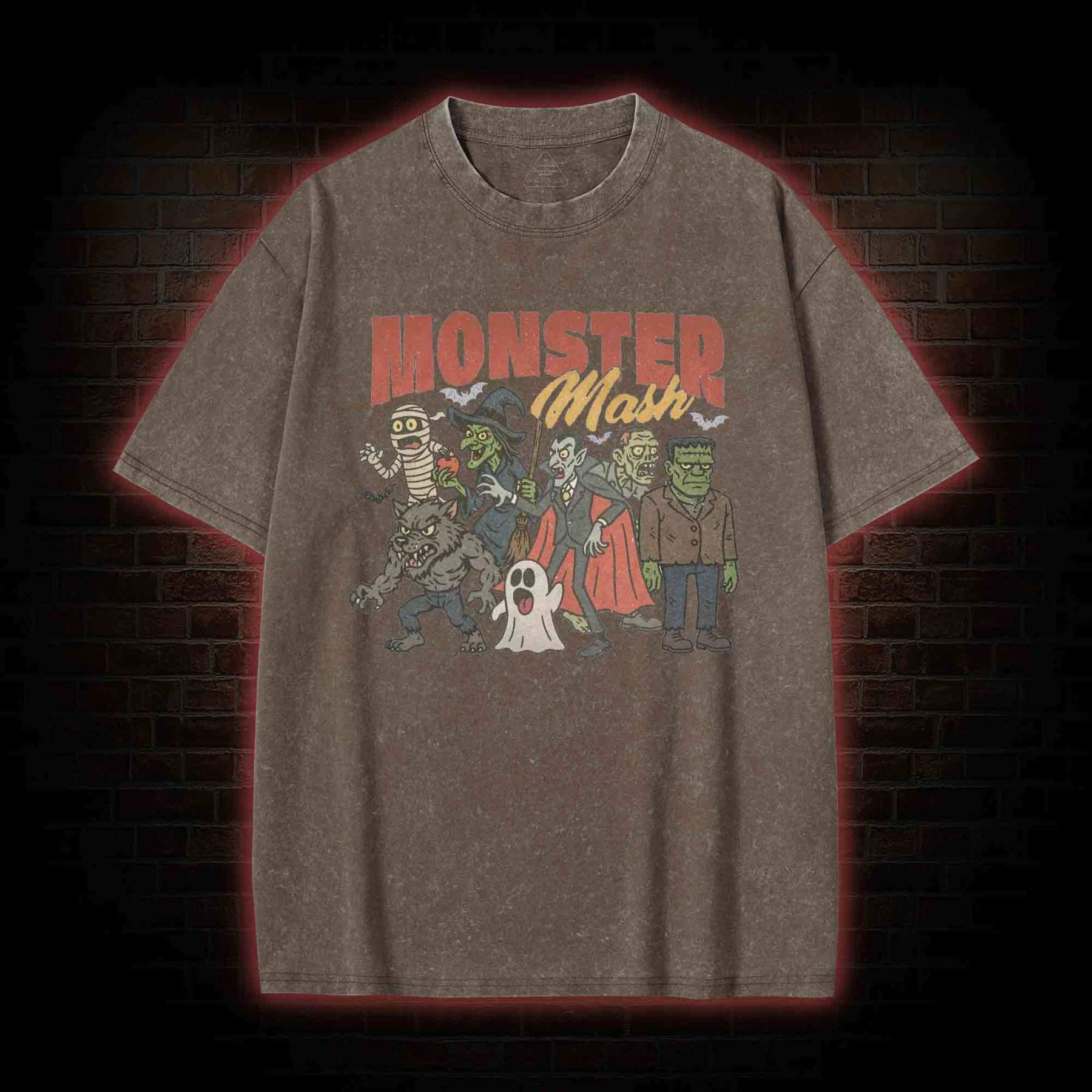 Monsters Washed T-shirt