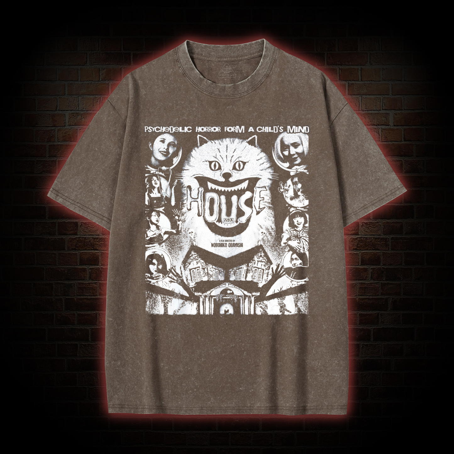 Psychedelic Horror from a Child's Mind Washed T-shirt