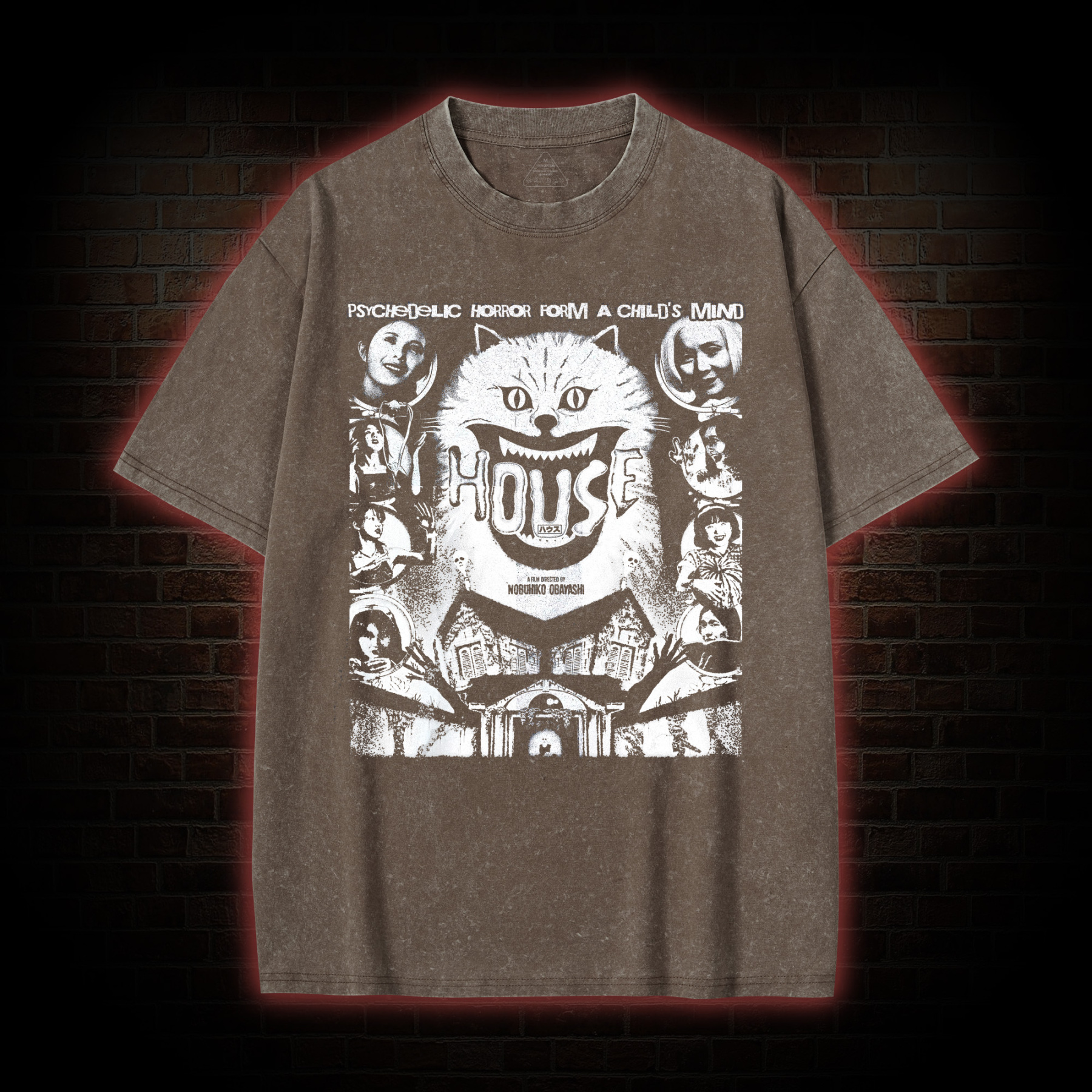 Psychedelic Horror from a Child's Mind Washed T-shirt