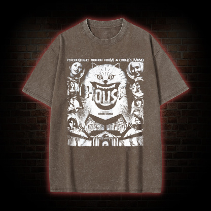 Psychedelic Horror from a Child's Mind Washed T-shirt