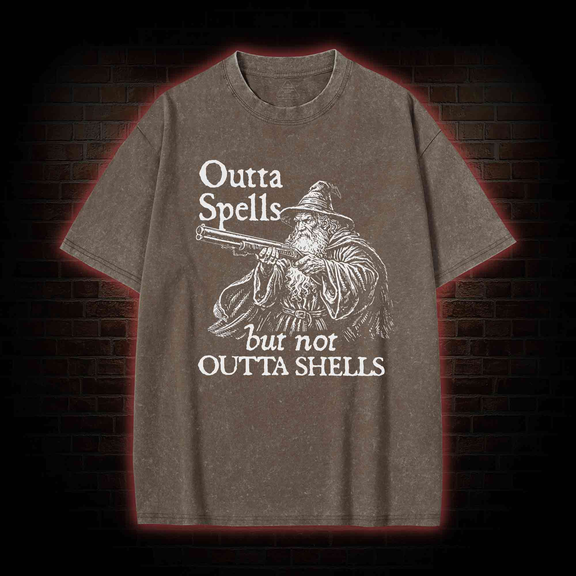 Wizard Gun Washed T-shirt