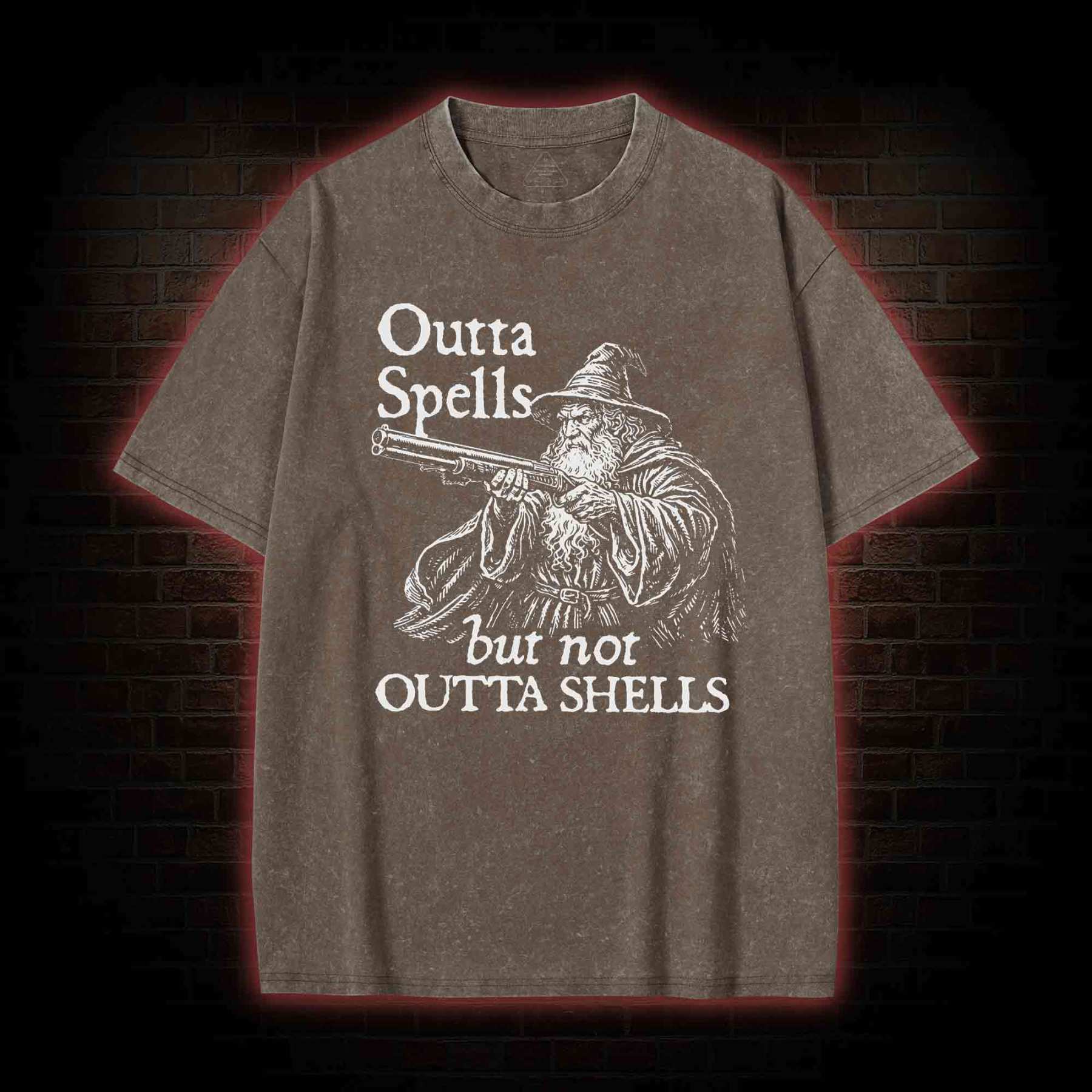 Wizard Gun Washed T-shirt