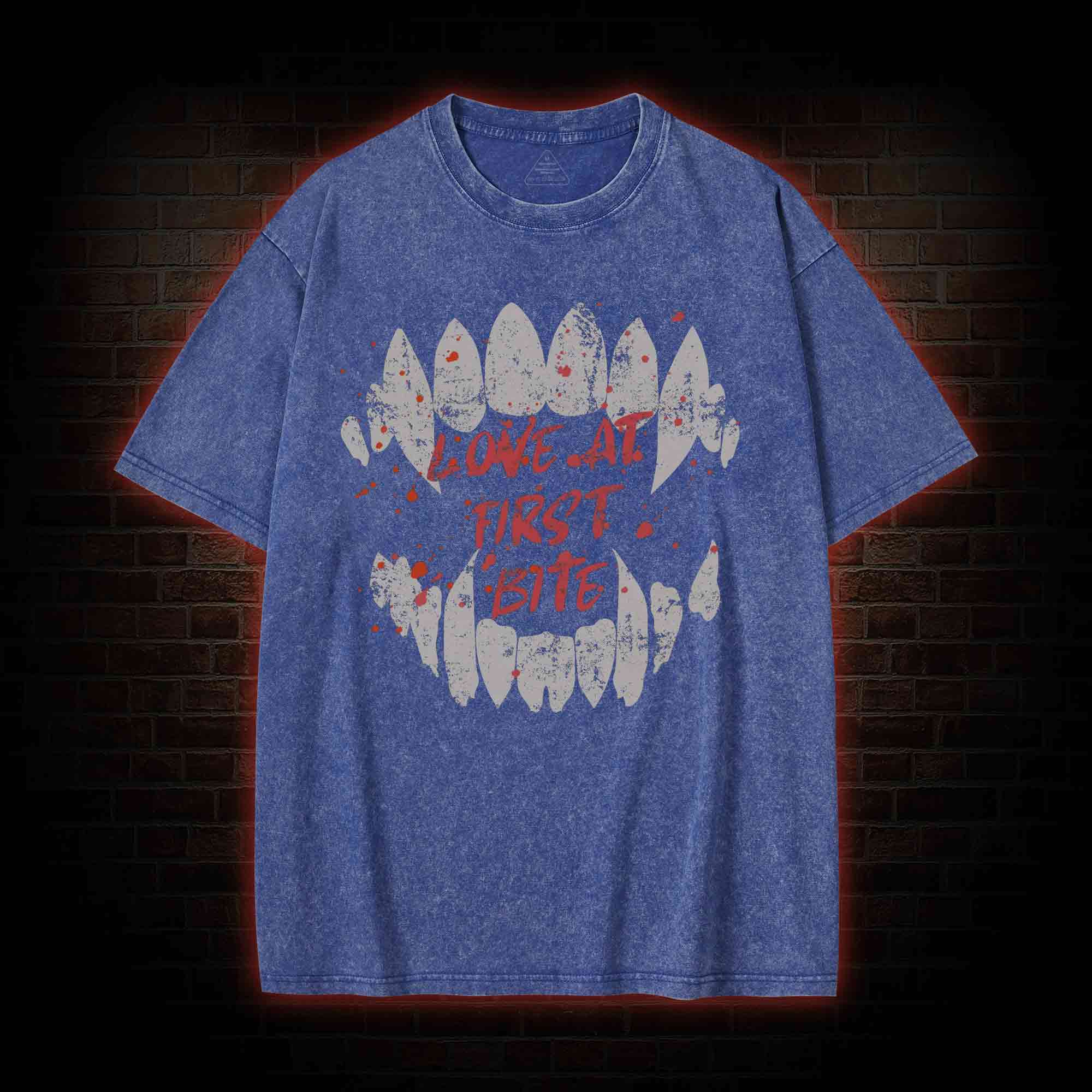 Love at First Bite Washed T-shirt
