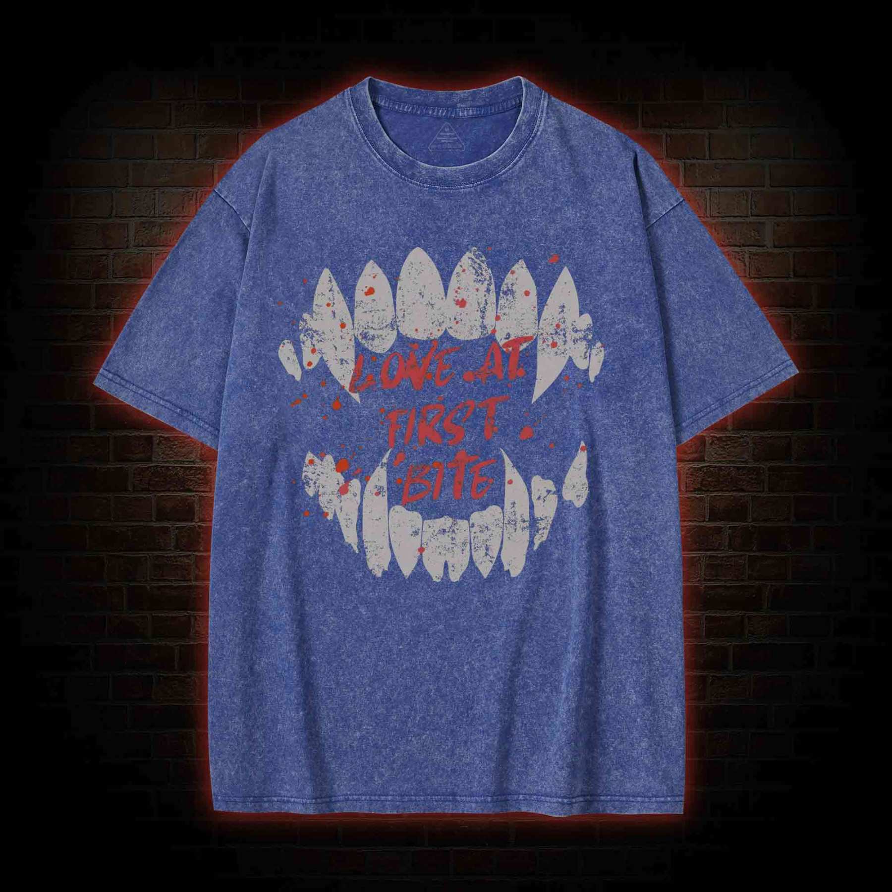 Love at First Bite Washed T-shirt