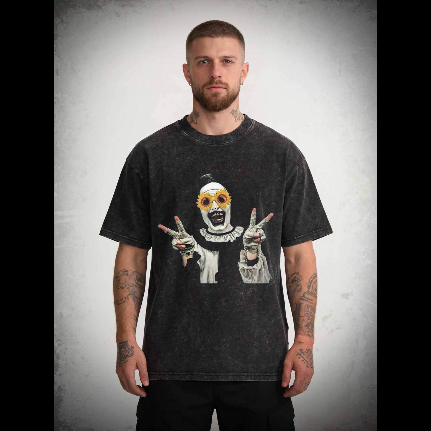 Creepy Heart Hands Washed T-shirt