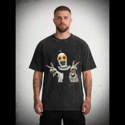 Creepy Heart Hands Washed T-shirt