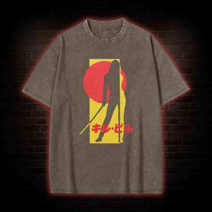 Revenge is a Dish Best Served Cold Washed T-shirt