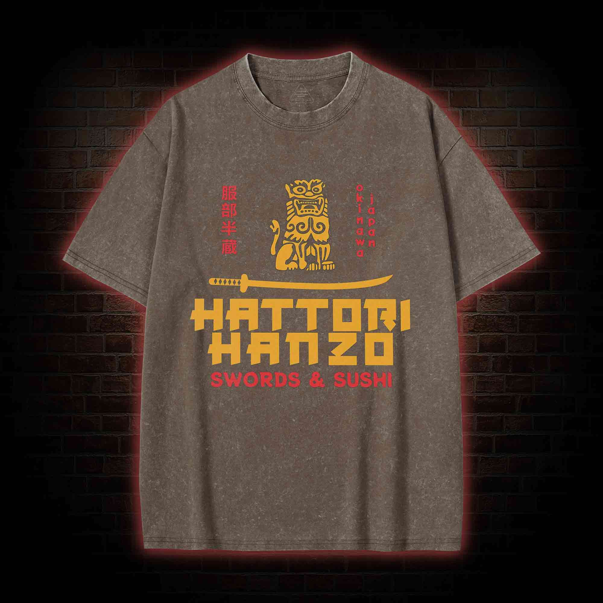 I Create Instruments of Death Washed T-shirt