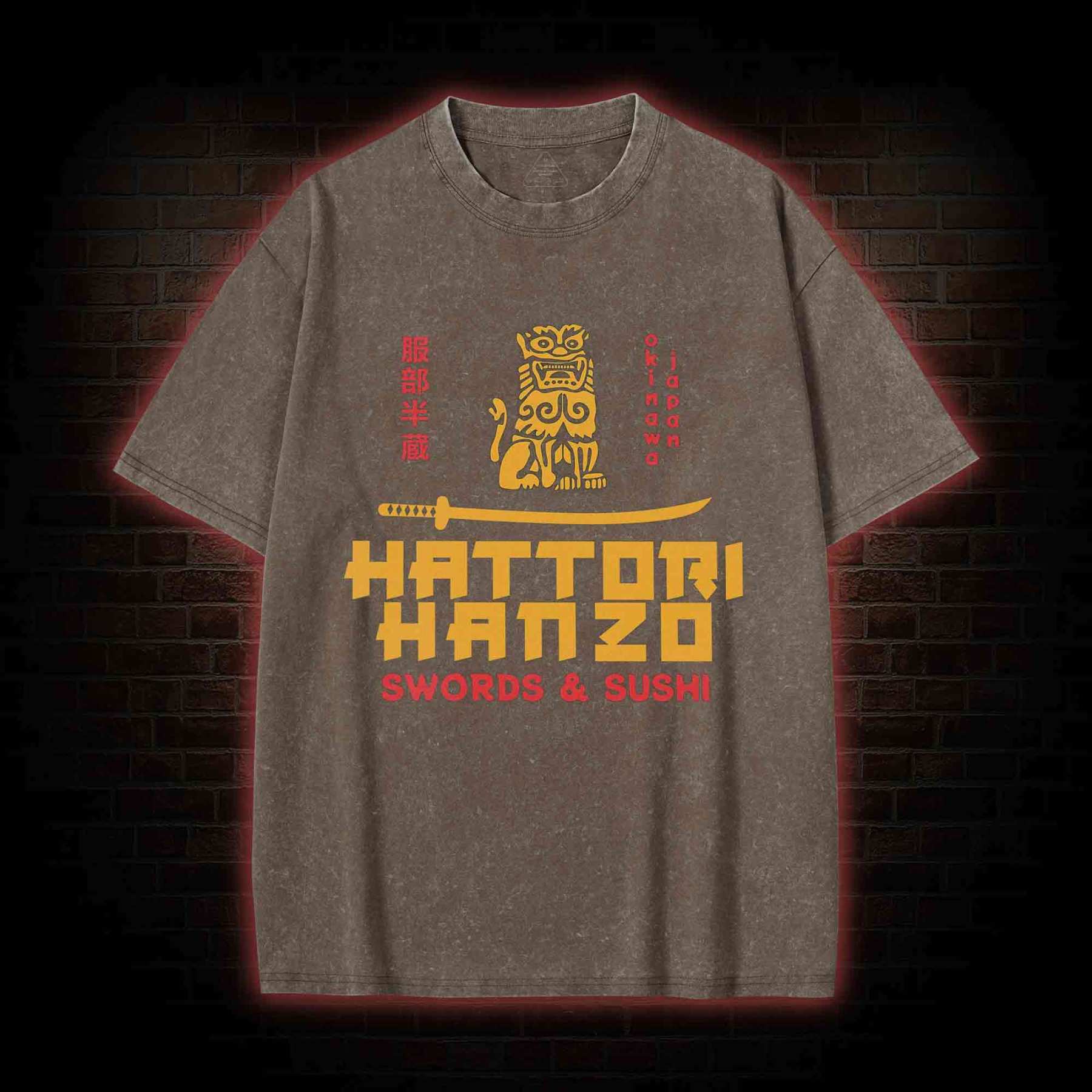 I Create Instruments of Death Washed T-shirt