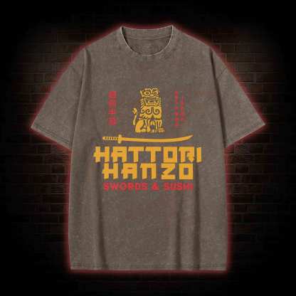 I Create Instruments of Death Washed T-shirt