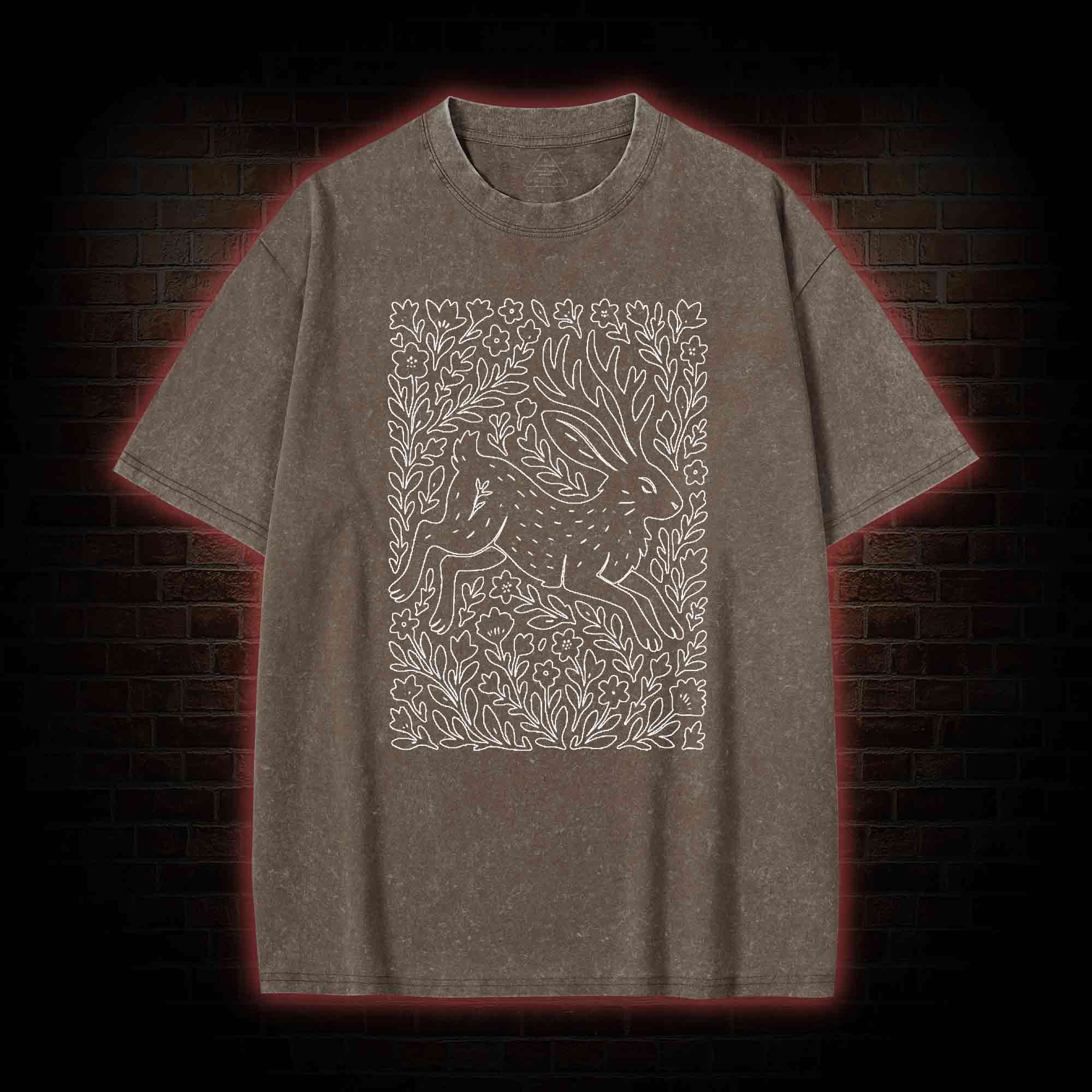 Jackalope Washed T-shirt