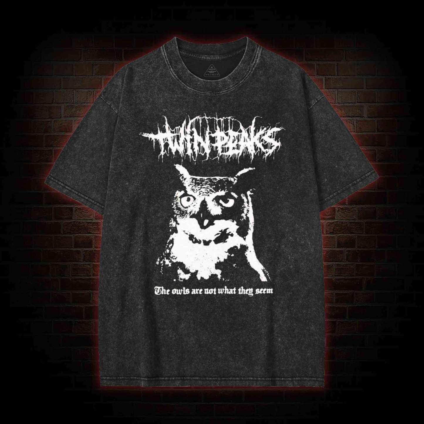 The Owls are Not What They Seem Washed T-shirt