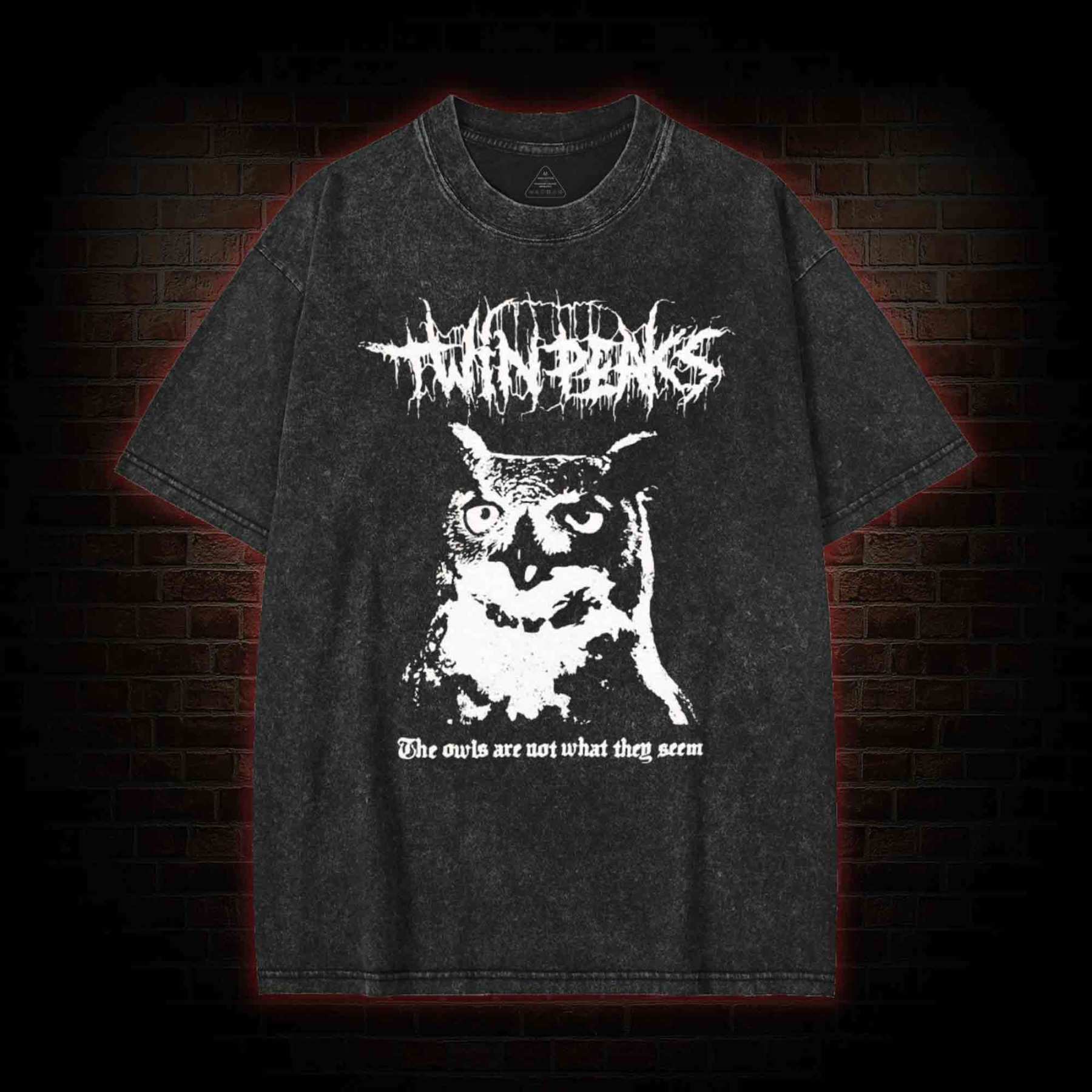 The Owls are Not What They Seem Washed T-shirt