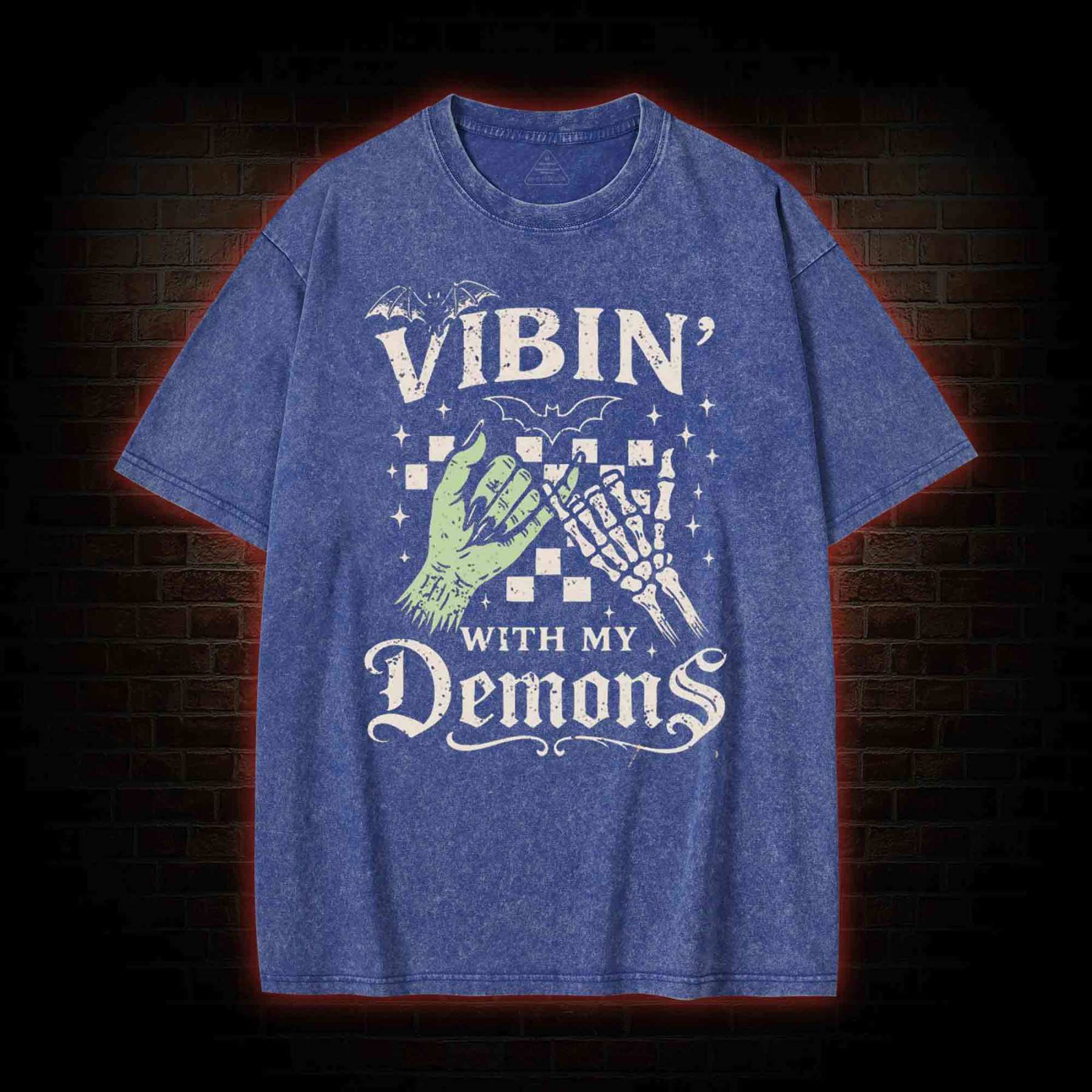 Vibing with My Demons Washed T-shirt