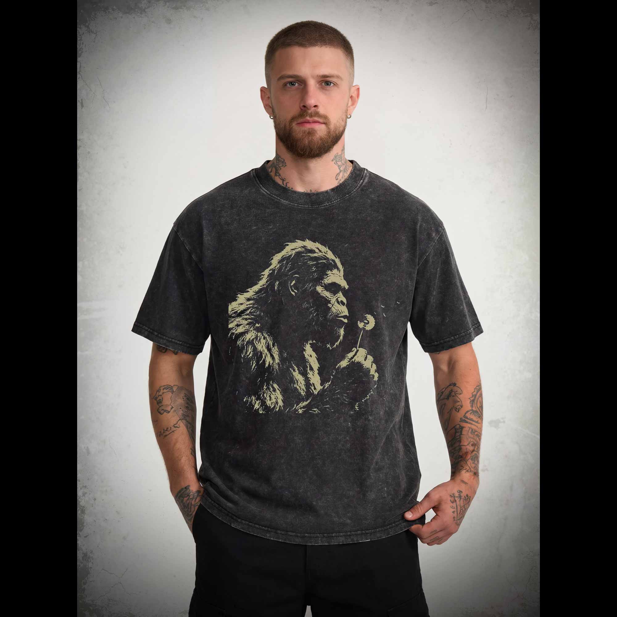 Bigfoot Dandelion Washed T-shirt