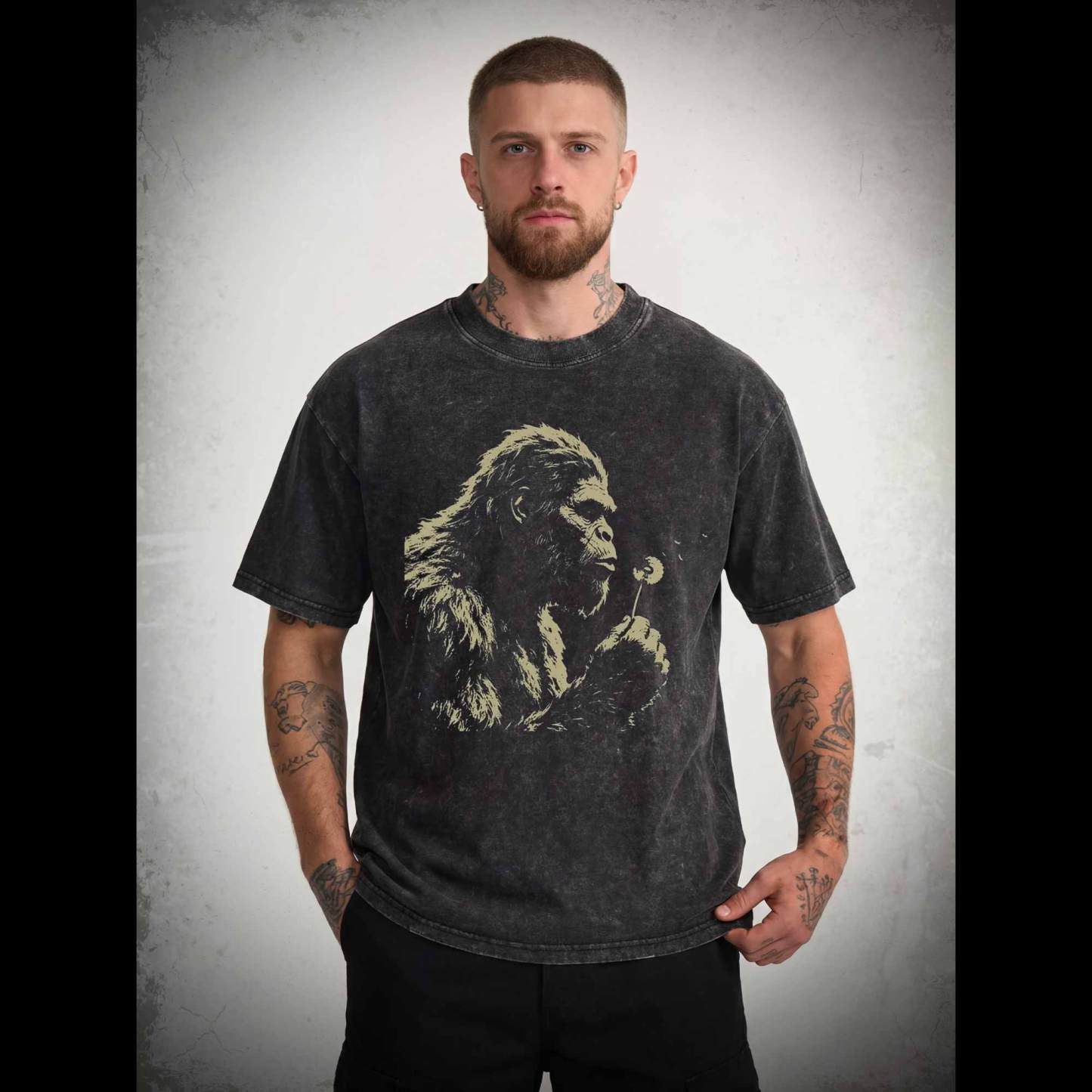 Bigfoot Dandelion Washed T-shirt