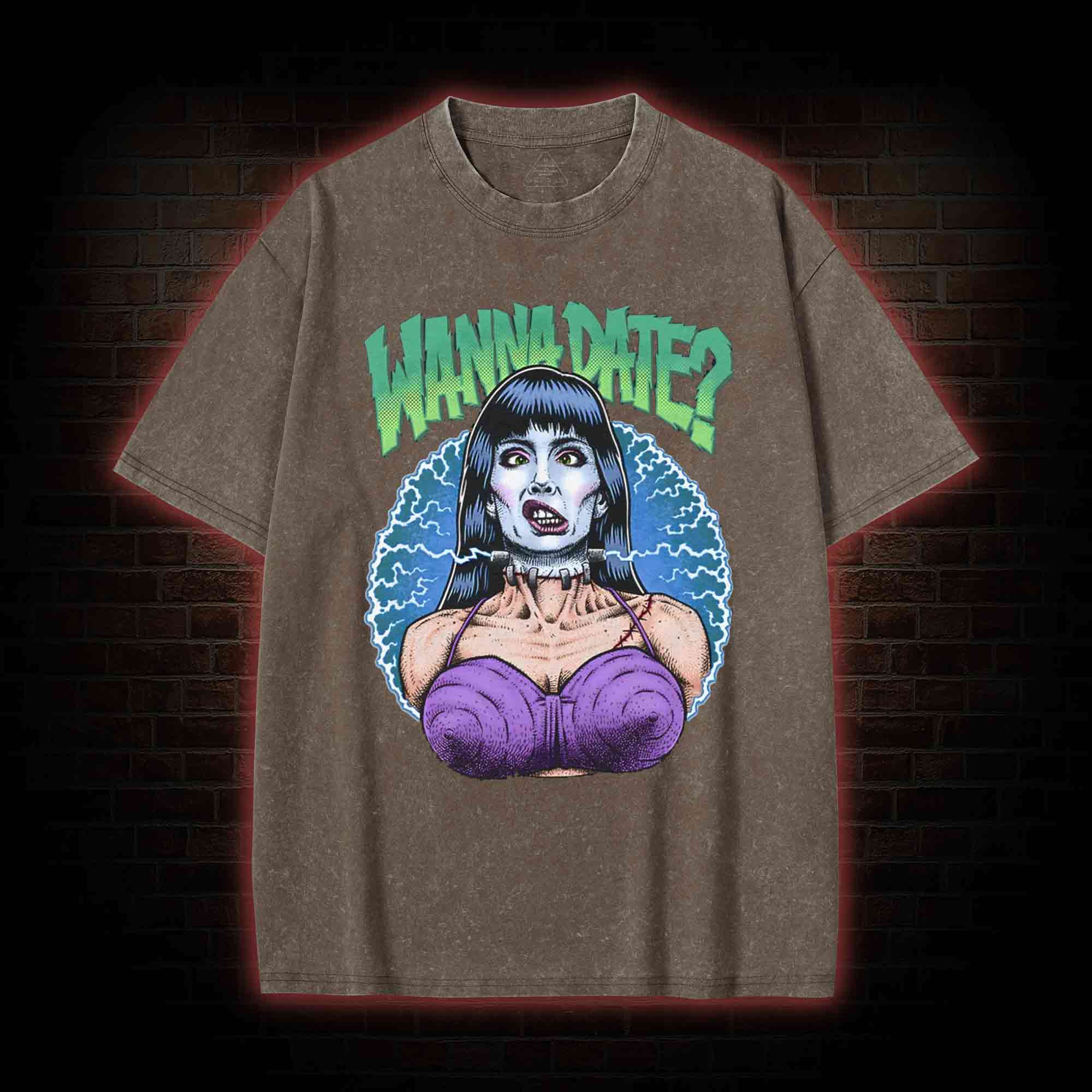 Wanna Date Washed T-shirt