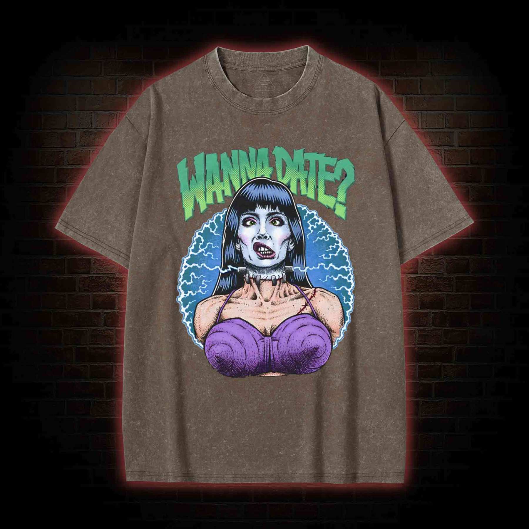 Wanna Date Washed T-shirt