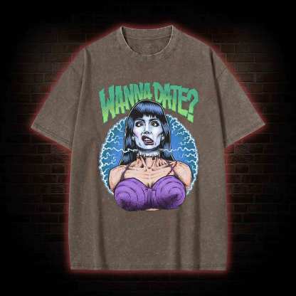 Wanna Date Washed T-shirt