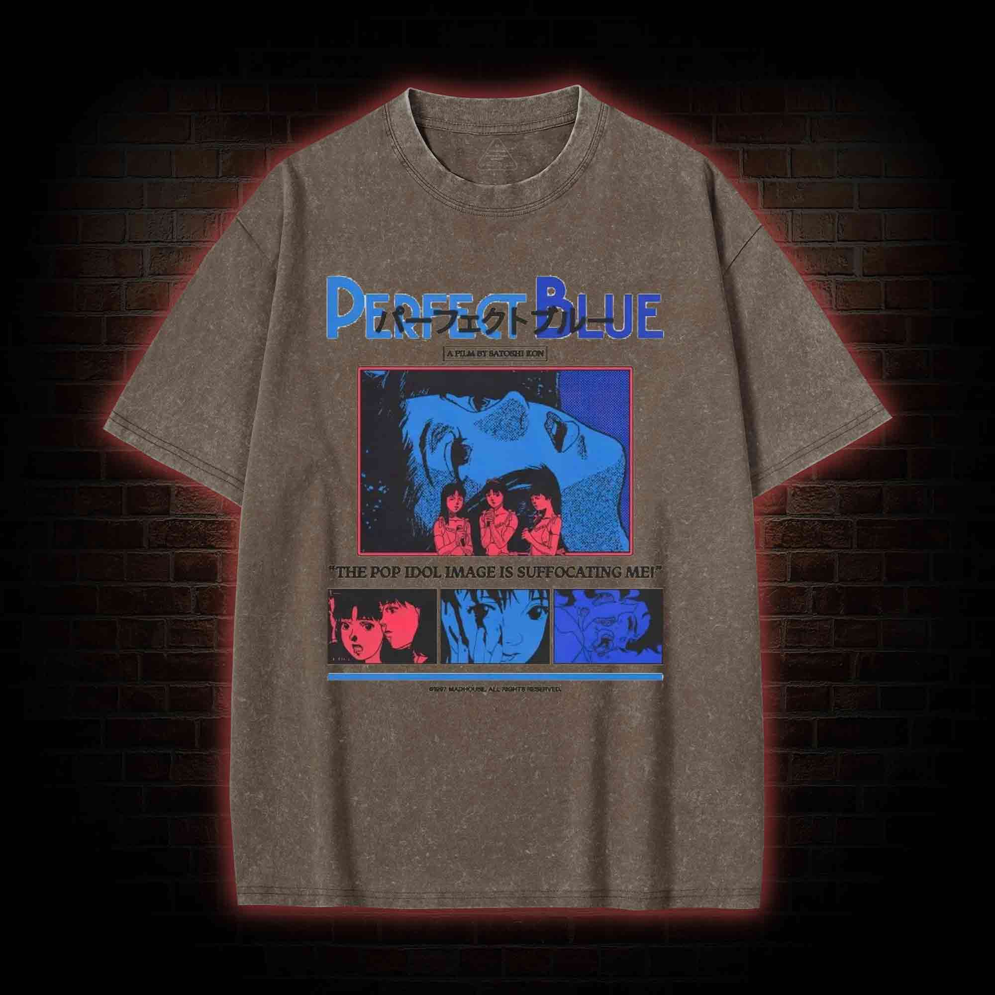 The Pop Idol Image is Suffocating Me Washed T-shirt