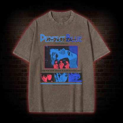 The Pop Idol Image is Suffocating Me Washed T-shirt