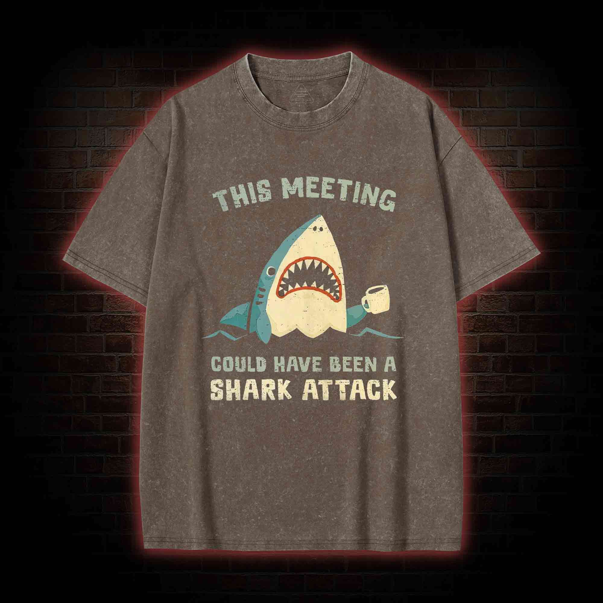 This Meeting could have been a Washed T-shirt