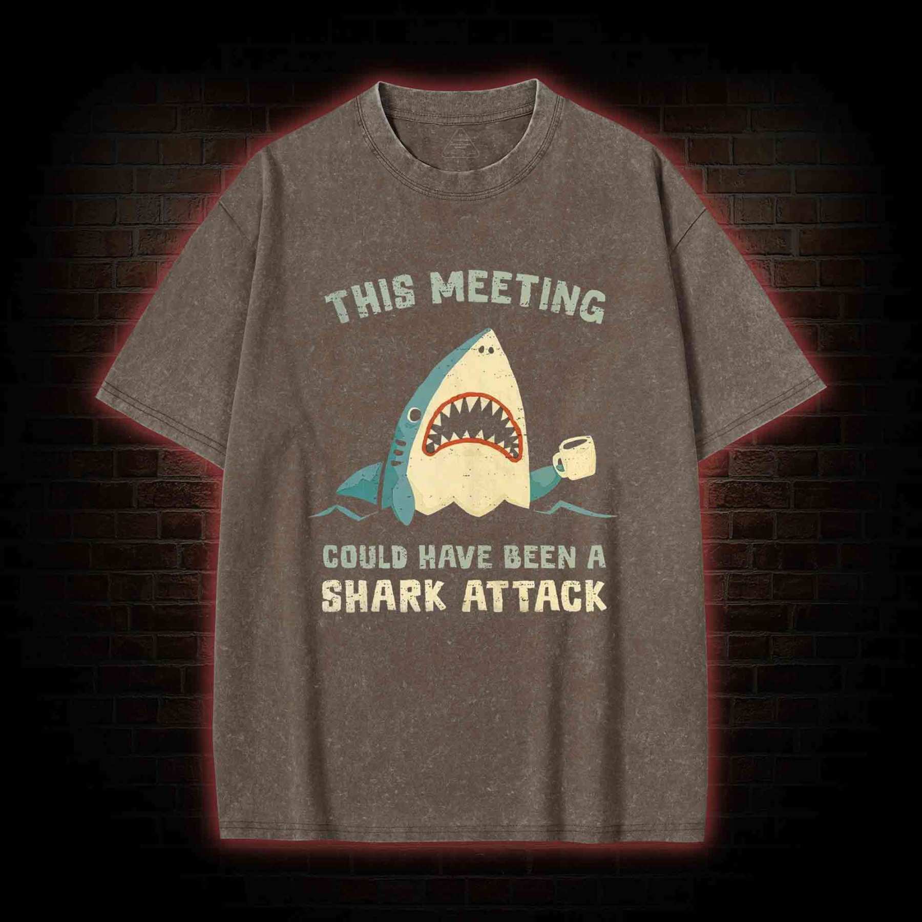 This Meeting could have been a Washed T-shirt