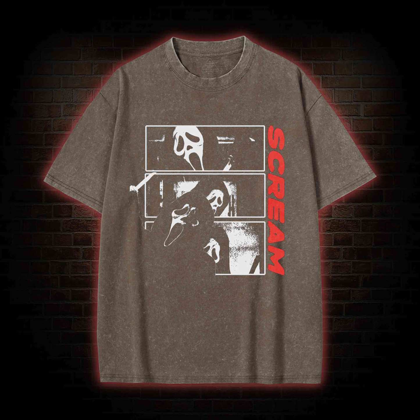 Don't Hang up the Phone Washed T-shirt