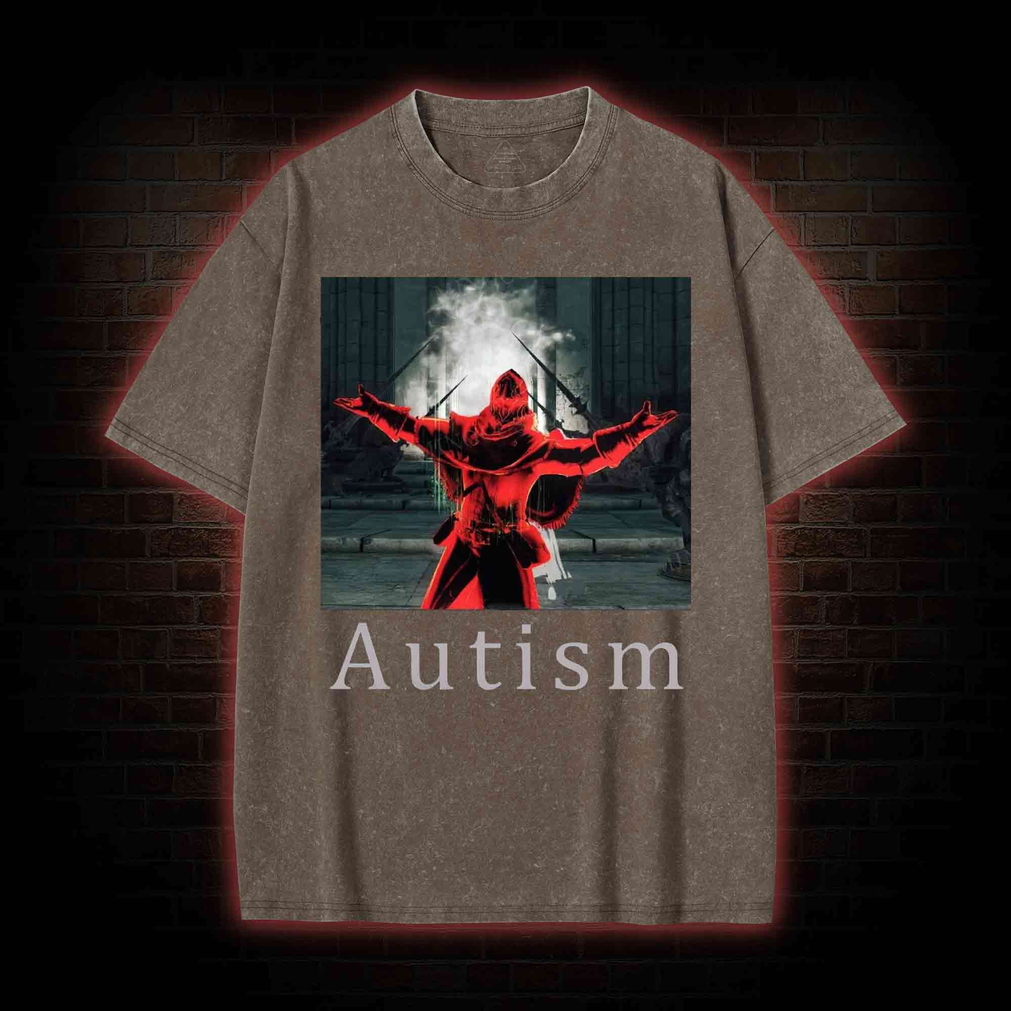 Autism Washed T-shirt