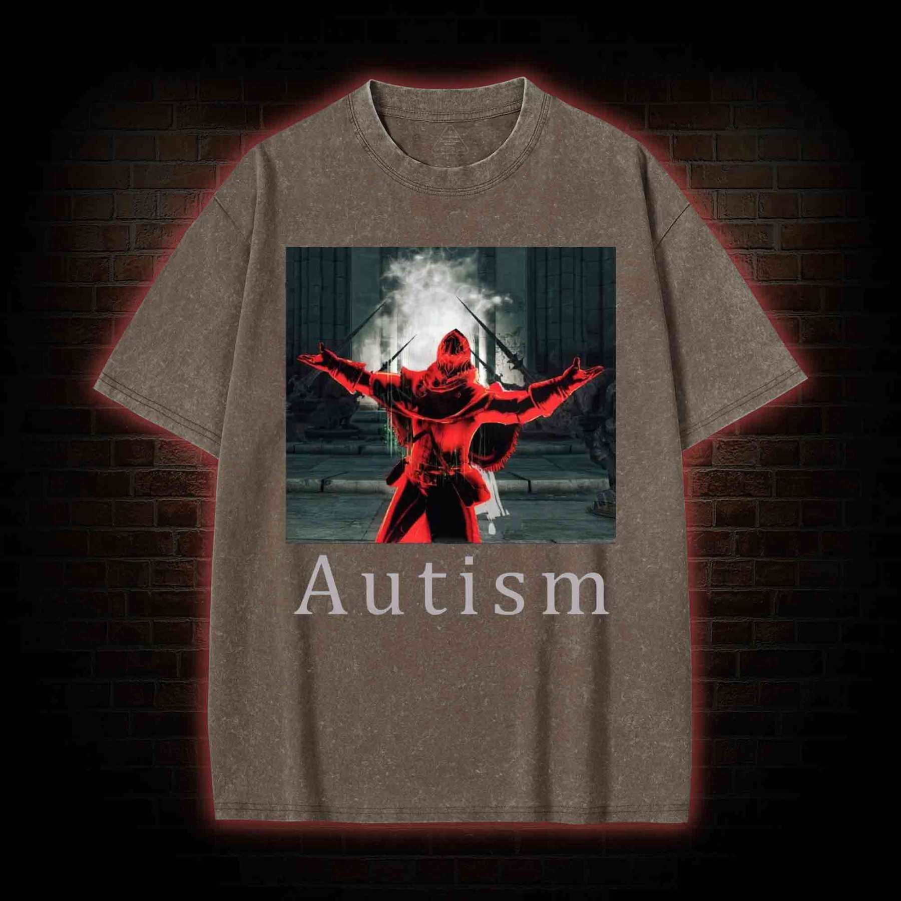 Autism Washed T-shirt