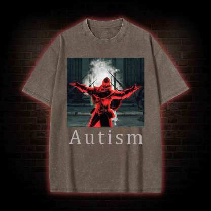 Autism Washed T-shirt