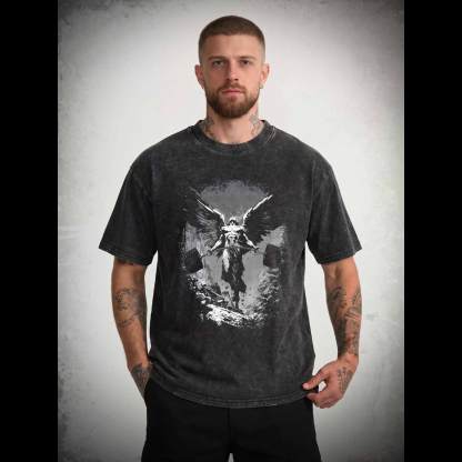 Lift like a God Washed T-shirt