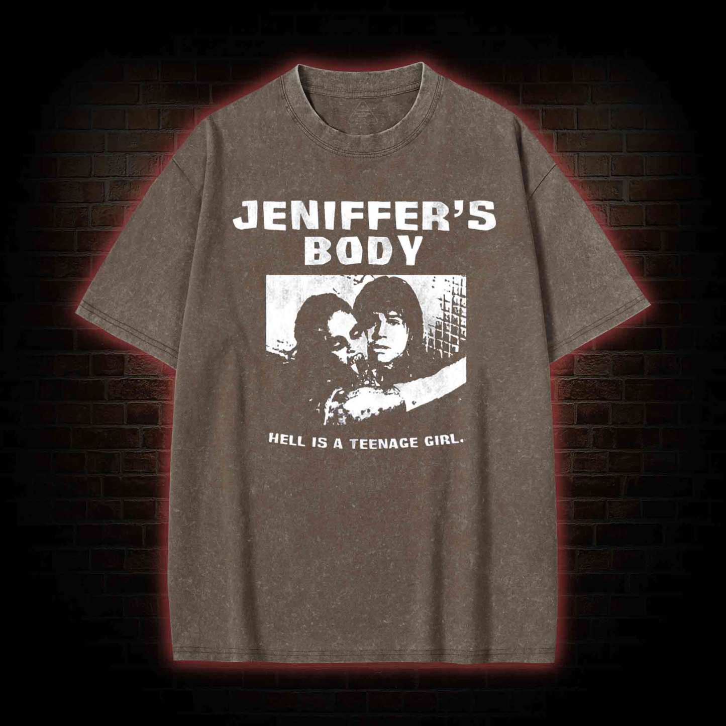 Hell is a Teenage Girl Washed T-shirt