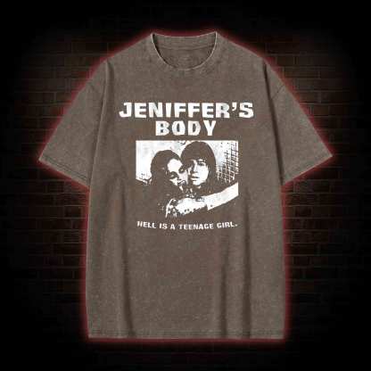 Hell is a Teenage Girl Washed T-shirt