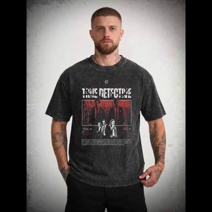 Time is a Flat Circle Washed T-shirt