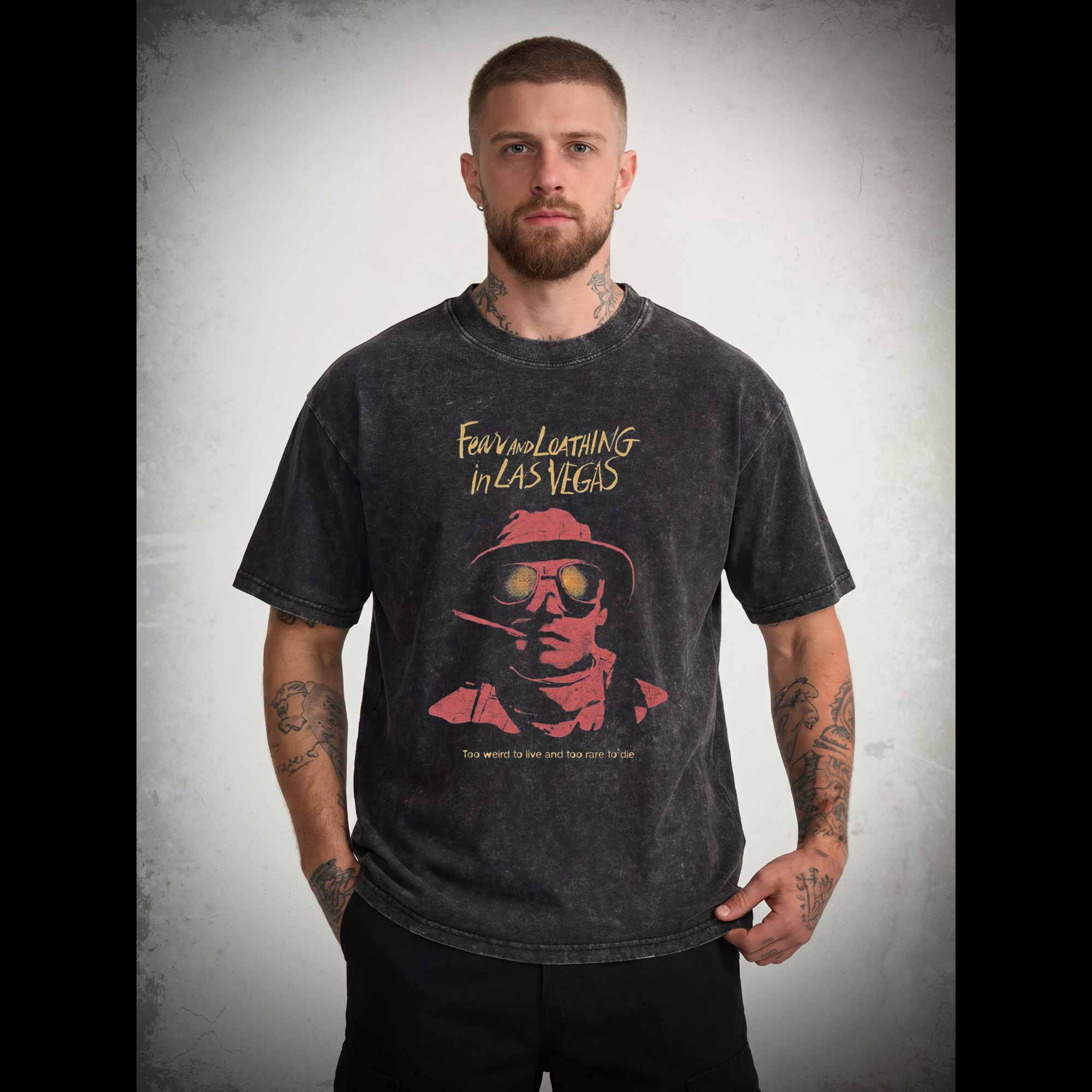 Too Weird to Live and too Rare to Die Washed T-shirt