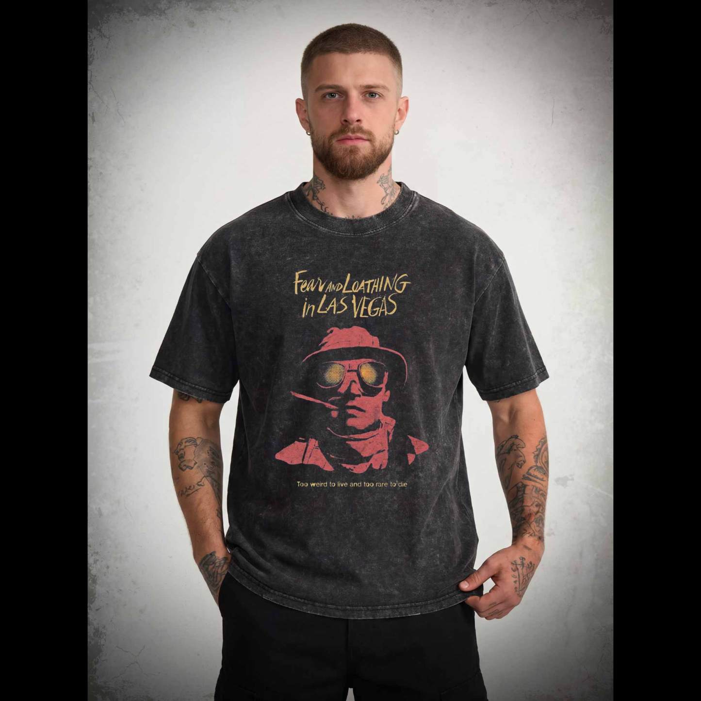 Too Weird to Live and too Rare to Die Washed T-shirt