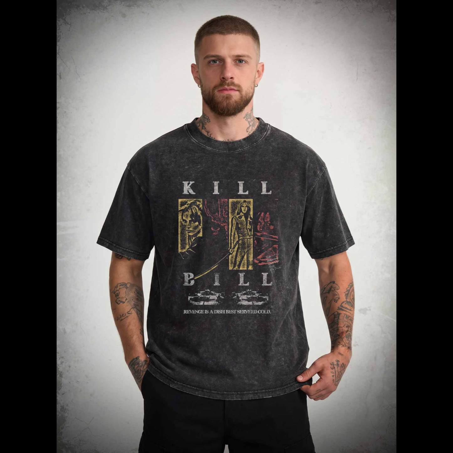 Revenge is a Dish Best Served Cold Washed T-shirt