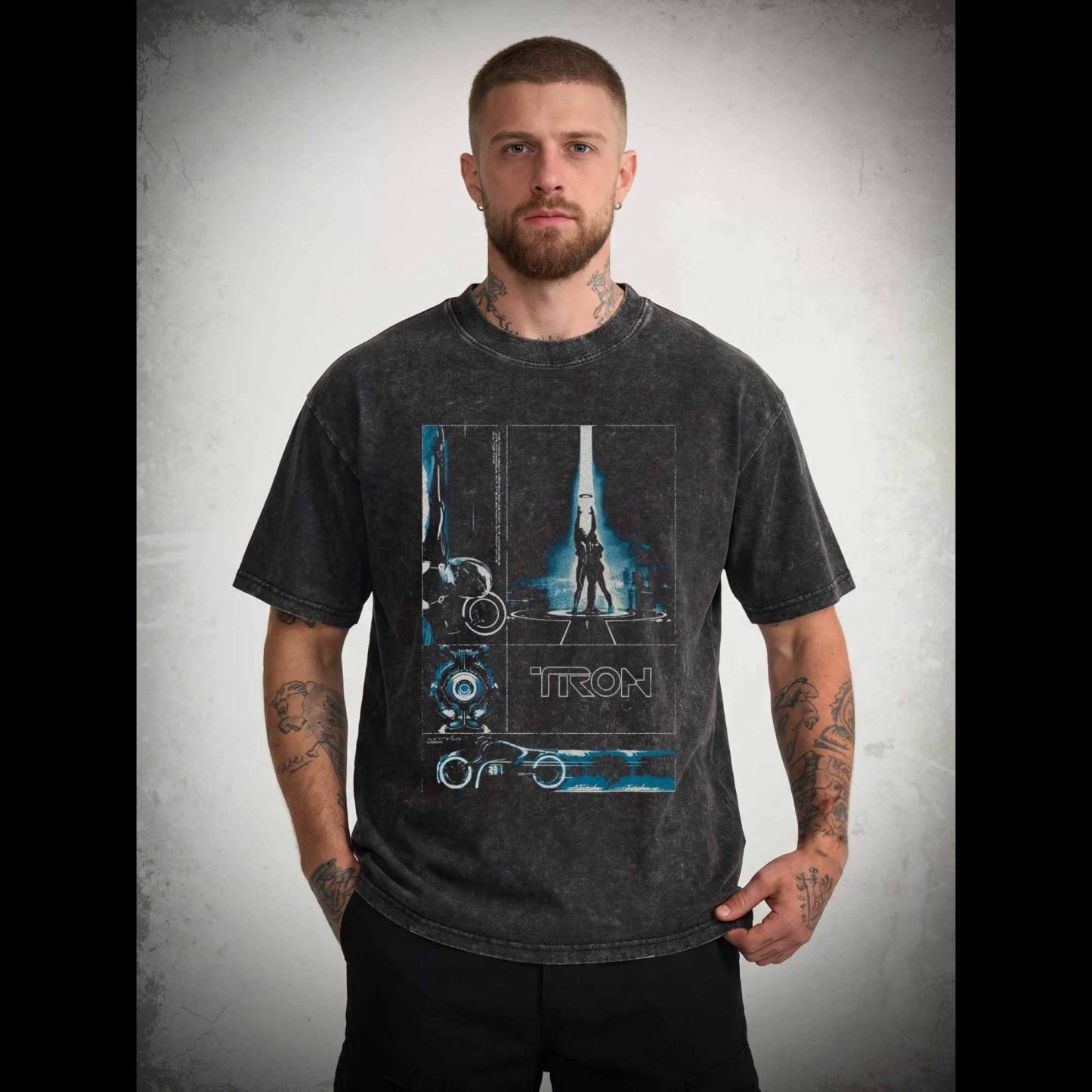 The Grid A Digital Frontier Washed T-shirt