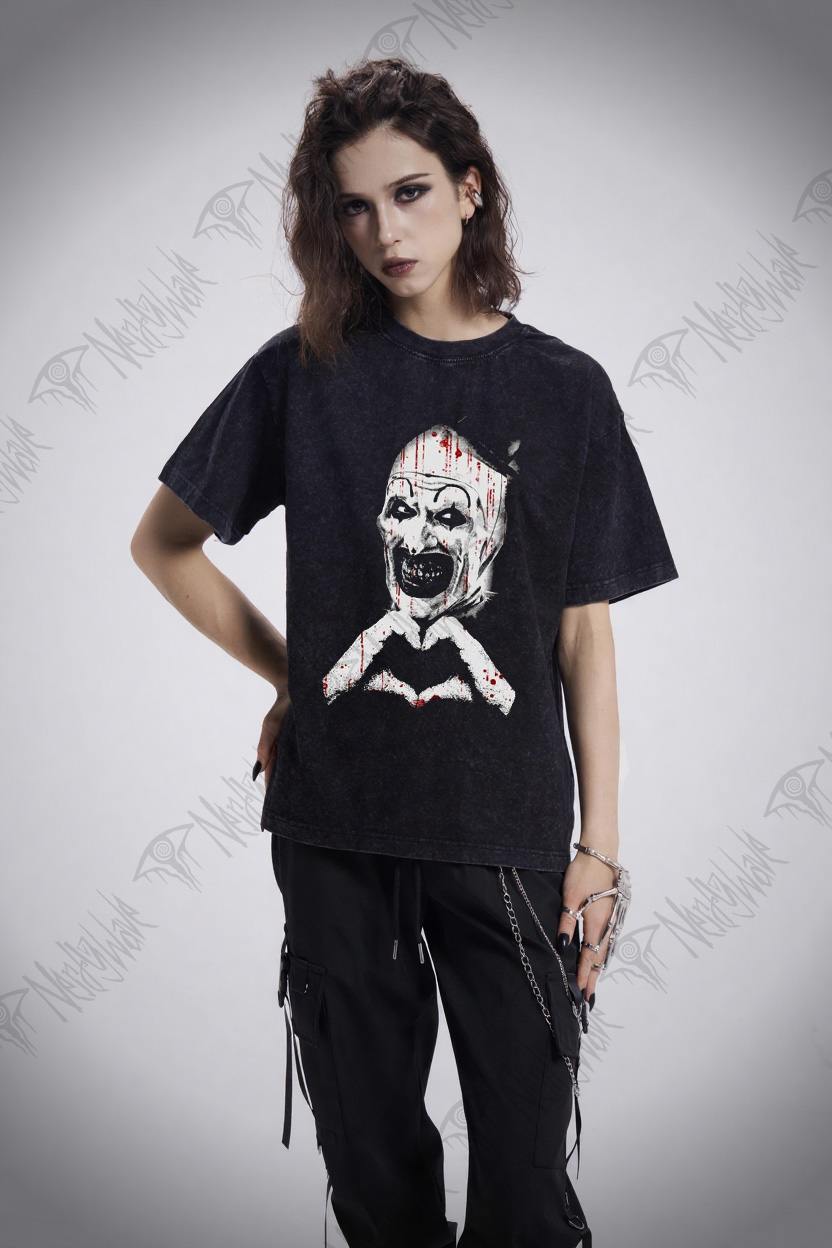 He's Silent but Deadly  Washed T-shirt