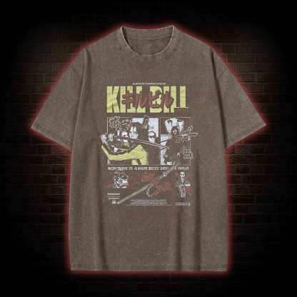 Revenge is a Dish Best Served Cold Washed T-shirt