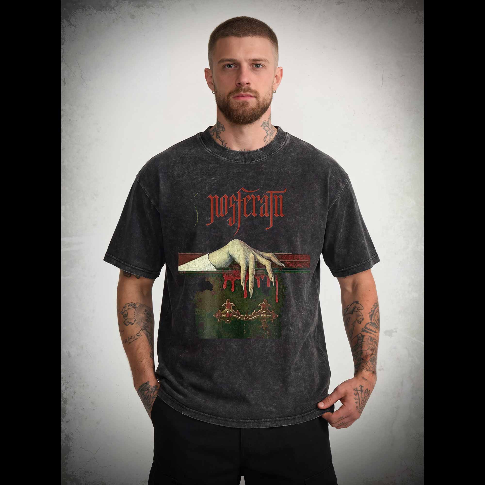 Dripping Blood Washed T-shirt