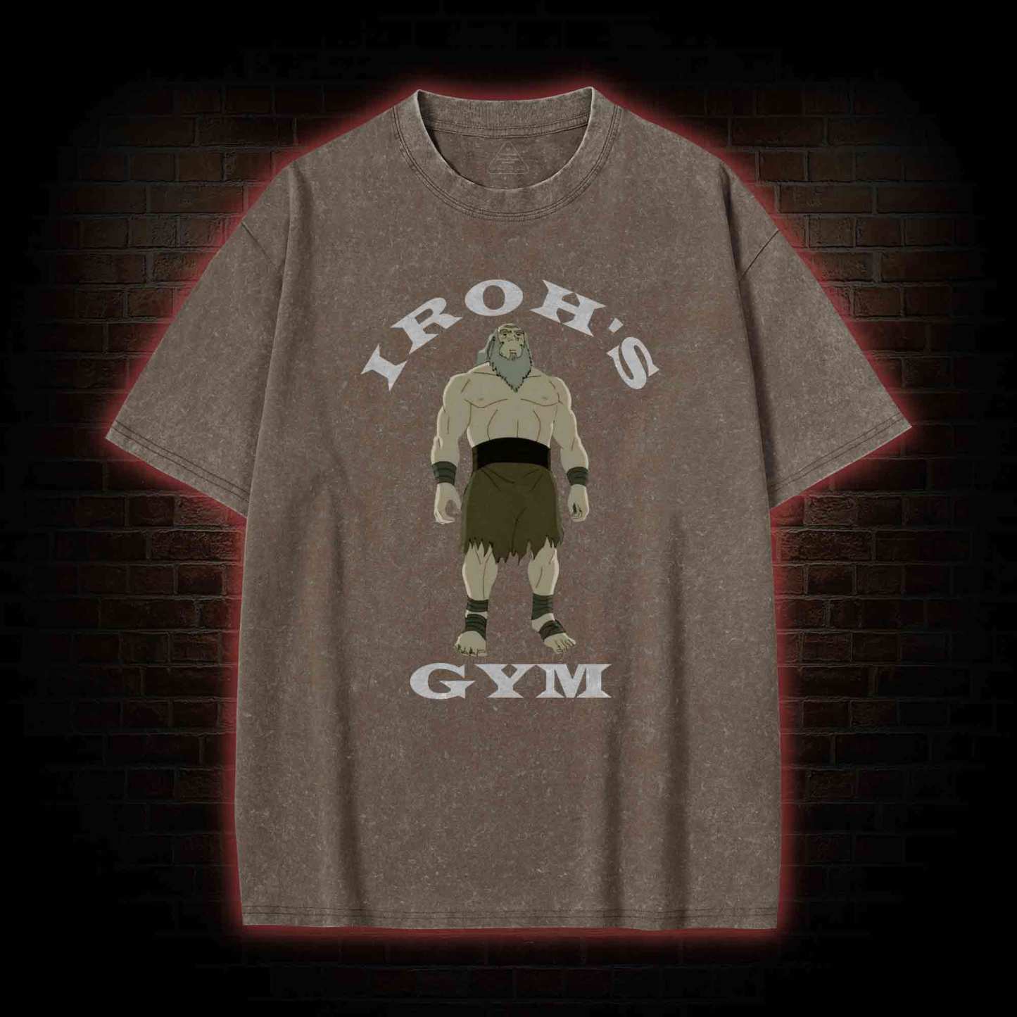 Iroh's Gym Washed T-shirt