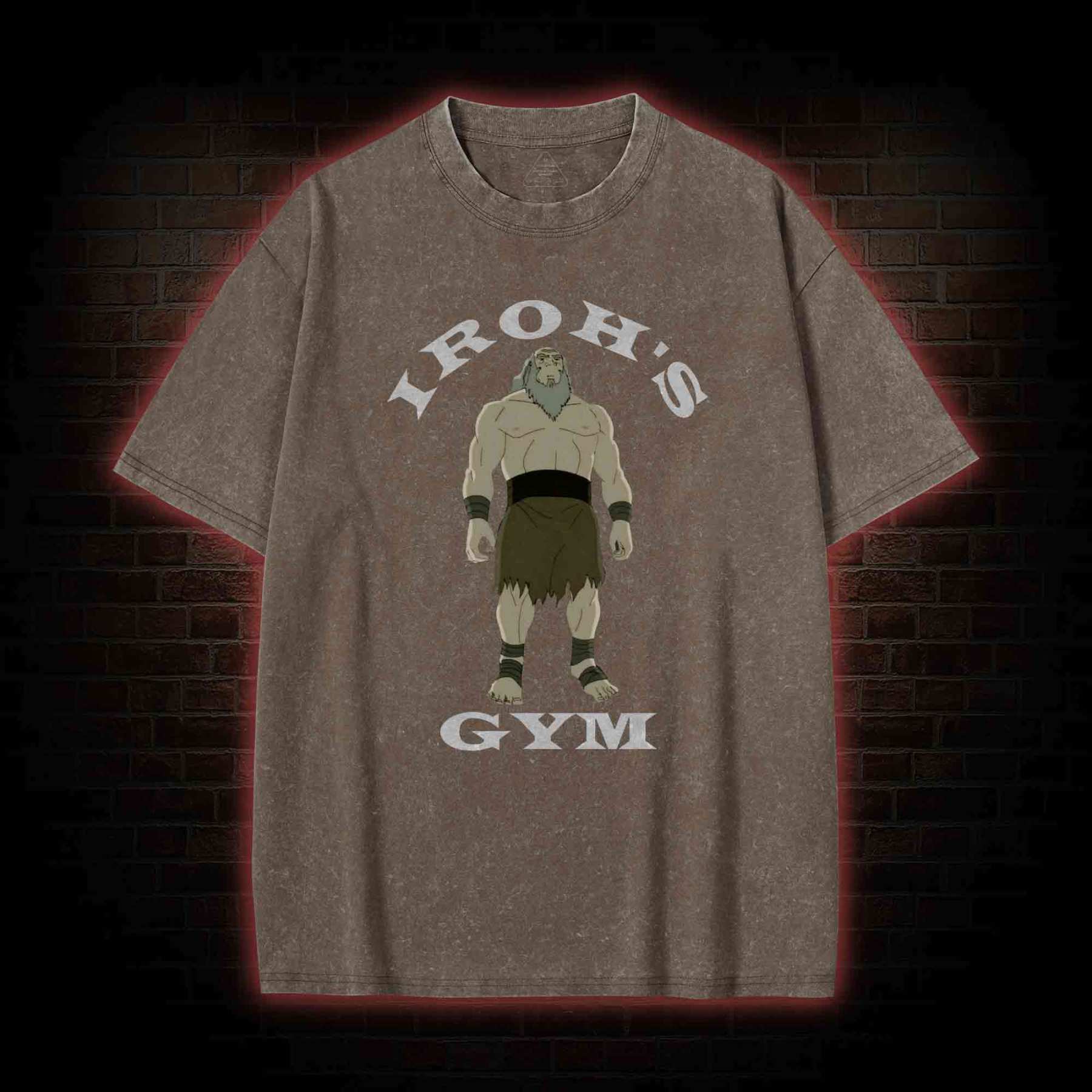 Iroh's Gym Washed T-shirt