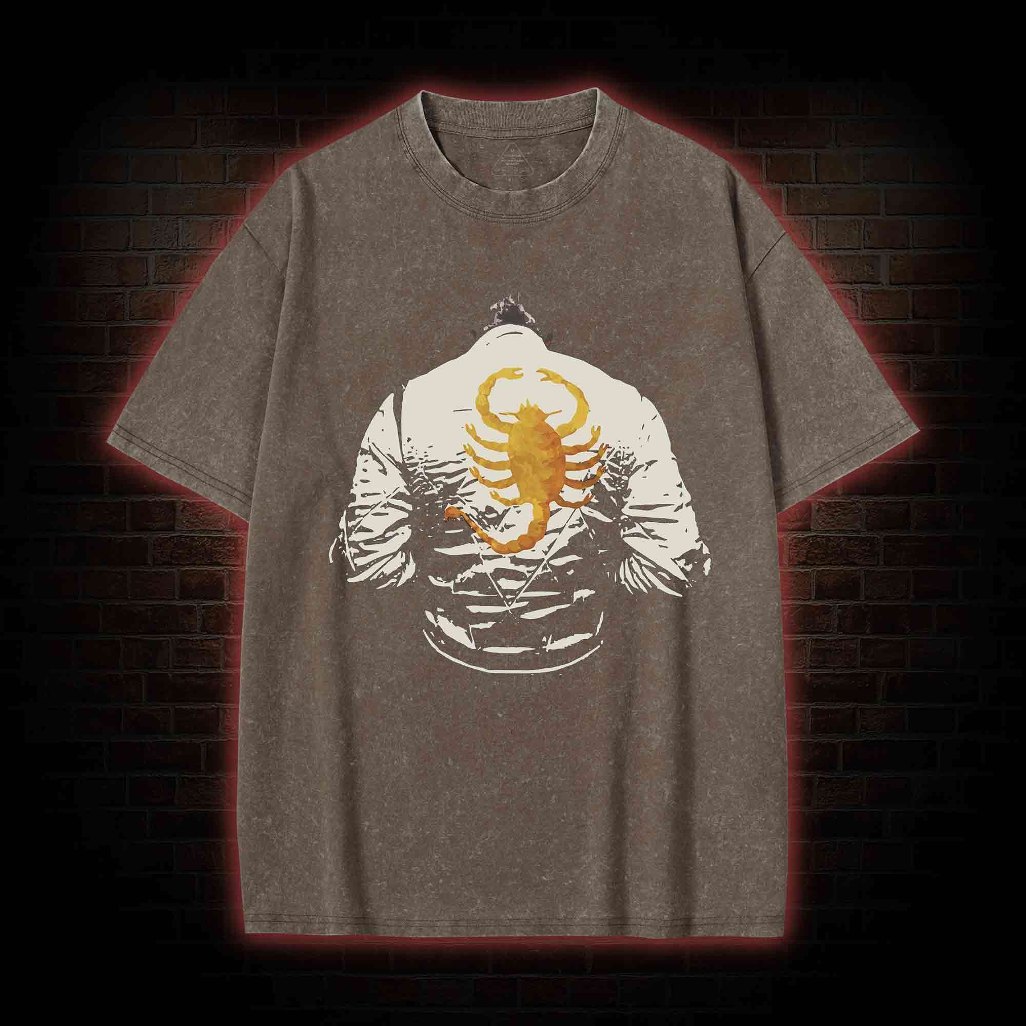 You Know the Story about the Scorpion and the Frog Washed T-shirt