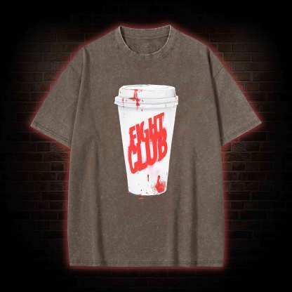 The Things You own End up Owning You Washed T-shirt