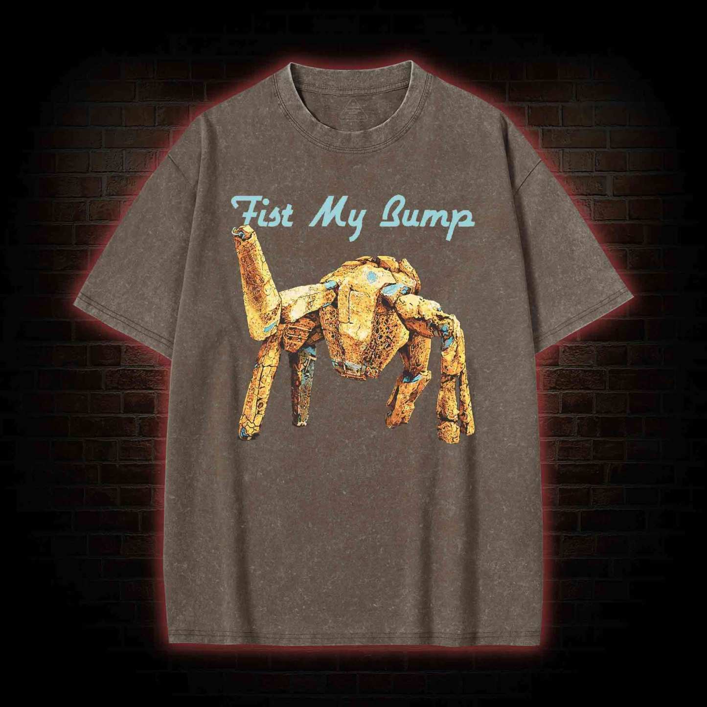 Fist My Bump Washed T-shirt