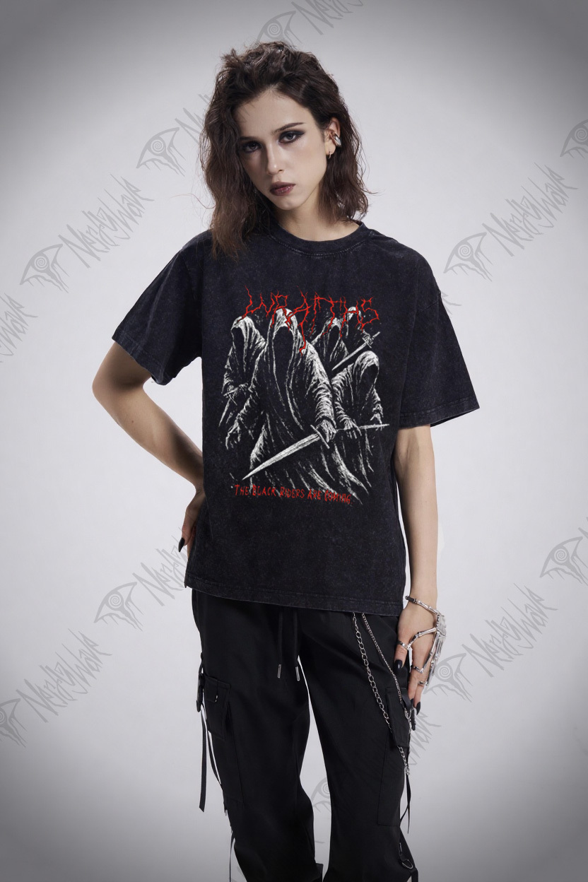 The Black Riders are Coming Washed T-shirt